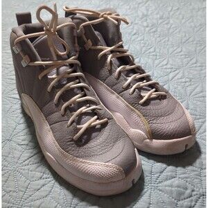 Nike Air Jordan 12 Retro Stealth Grey/White GS 153265-015 Sz 7Y 2022